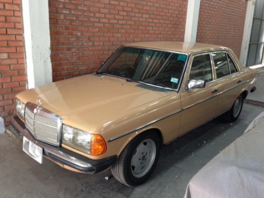 ขาย Benz W123 280E สีน้ำตาลอ่อน เครื่องเดิม