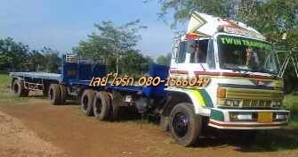 ***ขายแล้วครับขอบคุณ Truck2hand าย10ล้อพื้นเรียบ พ่วง แม่+ลูก HINO KT925 เพลาเดียว วางเครื่องHO6C Turbo วางหัวF17(ลงเล่มครบ) เครื่องแน่น แรงดี ช่วงล่างคัสซีดีไม่ปะไม่ดาม พื้นเรียบตกเหล็กพื้นเหล็กสภาพดีไม่ผุ ยางดี10เส้น หัวเก๋งดีไม่ผุ คอนโซลครบ เบรคลม ลูก