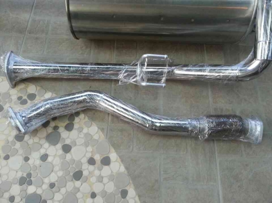 ท่อไอเสียสแตนเลส ไทเกอร์หรือสปอร์ตไรเดอร์ 3000 EFI ท่อไอเสียสแตนเลส ไทเกอร์หรือสปอร์ตไรเดอร์ 3000 EFI