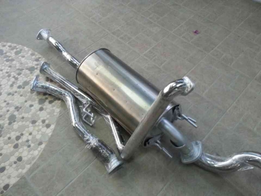 ท่อไอเสียสแตนเลส ไทเกอร์หรือสปอร์ตไรเดอร์ 3000 EFI