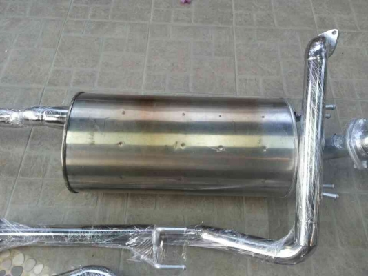 ท่อไอเสียสแตนเลส ไทเกอร์หรือสปอร์ตไรเดอร์ 3000 EFI ท่อไอเสียสแตนเลส ไทเกอร์หรือสปอร์ตไรเดอร์ 3000 EFI