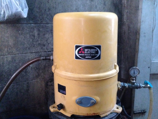 ขายปั้มน้ำอัตโนมัติ mitsubishi 250 W สภาพสวย พร้อมใช้งาน รับประกันคุณภาพ ดูประวัติการขายได้ครับ