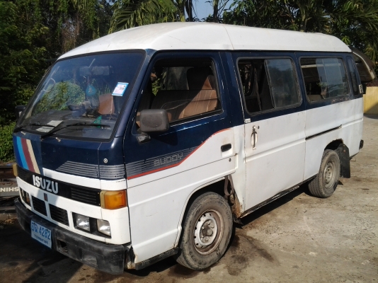 ฝากขายรถตู้อีซูซุบัดดี้เครื่องดีเซล 2800cc 4jb1 ปี94