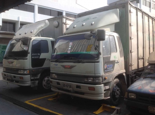 ขายด่วน HINO FF3H PLA 195 แรง ยาว 7.20 ม. ตู้ 10 บาน