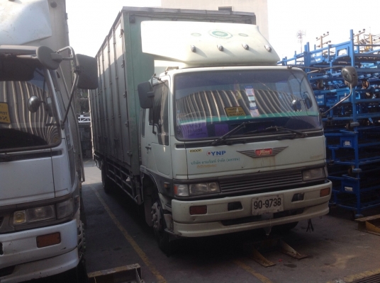 ขายด่วน HINO FF3H PLA 195 แรง ยาว 7.20 ม. ตู้ 10 บาน