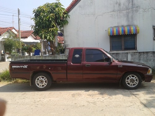 !!!!!! ขายรถบ้านแท้ โตโยต้าไม้ตี้เอ็กแค๊ป ปี 37 เครื่องแน่นๆ พ.เวอร์แท้ ล้อแม็ก