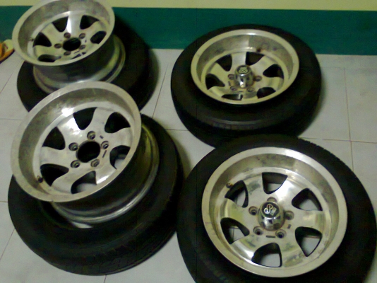 ENKEI R15X7 5/114 พร้อมยาง4900