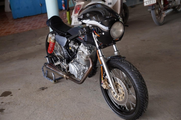 ขาย HONDA JX 110 ทะเบียนพร้อมโอน เอกสารครบ เครื่อง LIFAN 200 CC เอกสาร อินวอย แต่ง คาเฟ่ สวยสวยครับ