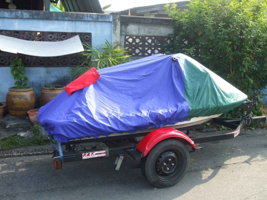 ขาย ผ้าคลุมเรือเจ๊ทสกี ราคา 1,300--1,500 บาท