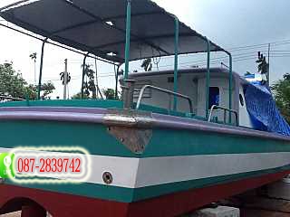 ขาย  เรือทำจากไฟเบอร์  พร้อมเอกสาร / มีทะเบียน