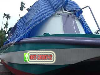 ขาย  เรือทำจากไฟเบอร์  พร้อมเอกสาร / มีทะเบียน