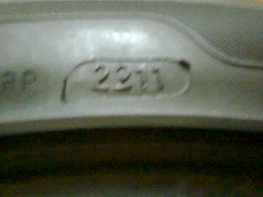 RADIAL 225-45-18 ปี2211 สวยๆ1คู่