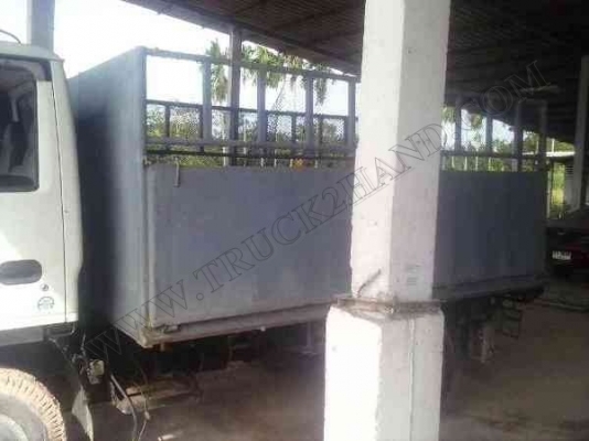 รถบรรทุก 6 ล้อ ยี่ห้อ ISUZU 115 เครื่องยนต์ 4BG2 คอกเหล็ก