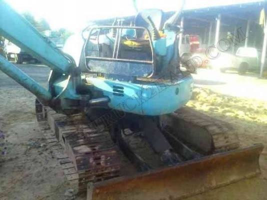 แบคโฮ ยี่ห้อ HITACHI EX50U เครื่อง ISUZU มีบุ้งกี3ลูก