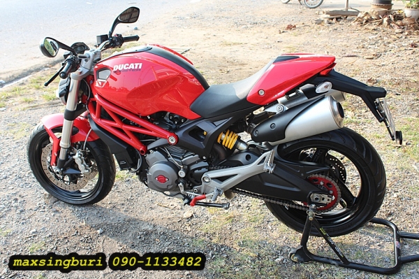 แม็กสิงห์บุรี//DUCATI MONSTER 795 ปี2012 สภาพสวย ออกศูนย์วิ่ง6พันกิโล ทะเบียนพร้อม 335000 แม็กสิงห์บุรี//DUCATI MONSTER 795 ปี2012 สภาพสวย ออกศูนย์วิ่ง6พันกิโล ทะเบียนพร้อม 335000