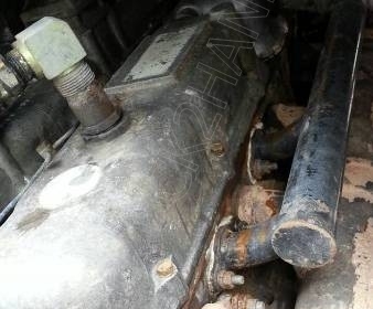 รถบรรทุก 10 ล้อดั๊มพ์ท้องเรือ ยี่ห้อ NISSAN ลงหัว HINO 2 เพลา 225 แรงม้า