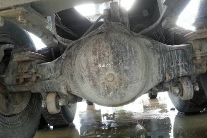 รถบรรทุก 10 ล้อดั๊มพ์ท้องเรือ ยี่ห้อ NISSAN ลงหัว HINO 2 เพลา 225 แรงม้า