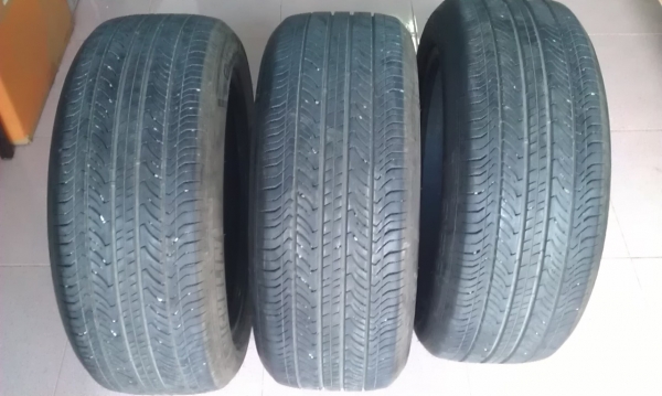 ยางmichelin mxv8 225/50/17 ปี12มี3เส้นถุก