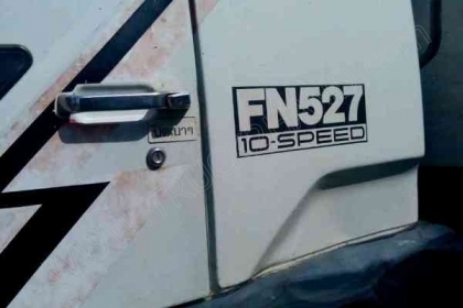 รถบรรทุก 10 ล้อดั๊มพ์ ยี่ห้อ MITSUBISHI รุ่น FUSO FN527 190 แรงม้า