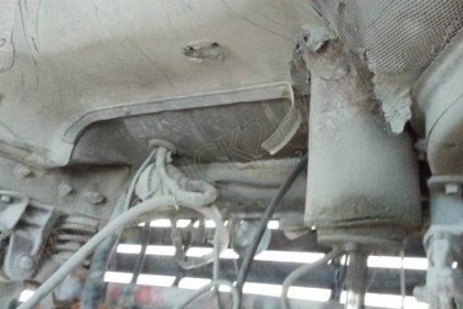 รถบรรทุก 10 ล้อดั๊มพ์ท้องเรือ ยี่ห้อ NISSAN ลงหัว HINO 2 เพลา 225 แรงม้า