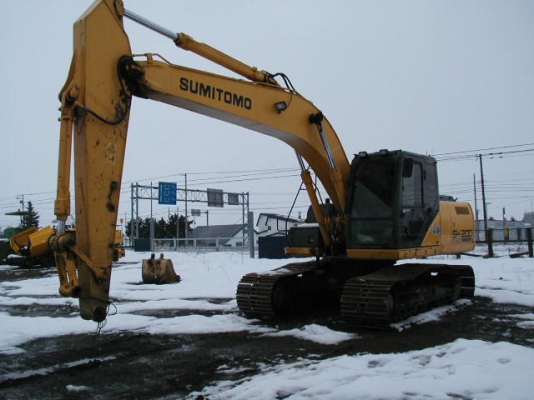 ขาย! รถขุดนำเข้ามือสอง SUMITOMO รุ่น SH200-5 / 200A5-2072 / ปี2009 / 10,801ชม. รถสต๊อคอยู่ที่ญี่ปุ่น
