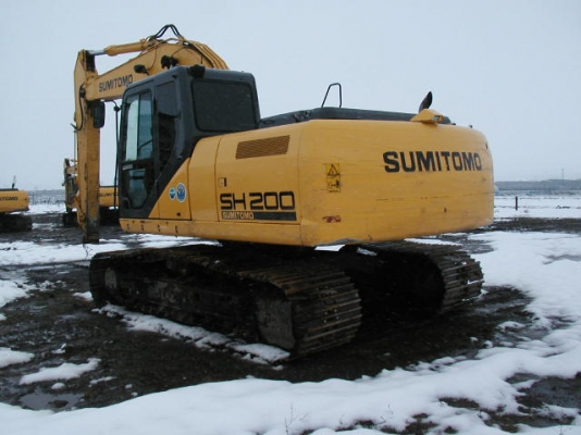 ขาย! รถขุดนำเข้ามือสอง SUMITOMO รุ่น SH200-5 / 200A5-2072 / ปี2009 / 10,801ชม. รถสต๊อคอยู่ที่ญี่ปุ่น