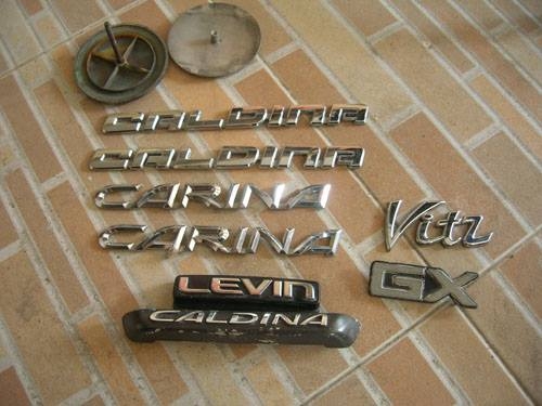 (รถเรโทร)เพลท+โลโก้แท้ และของแต่จากญี่ปุ่น