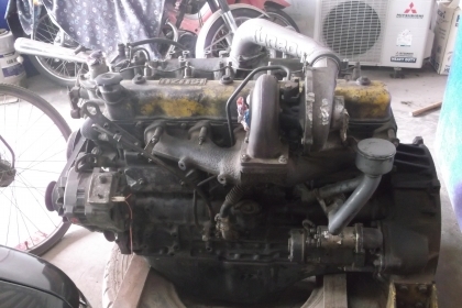 ขายเครื่อง ISUZU 6BD เทอร์โบ โอเวอร์ฮอลล์แล้ว ข้อเหวี่ยงสแตนดาส พร้อมใช้งาน