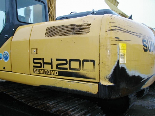 ขาย! รถขุดนำเข้ามือสอง SUMITOMO รุ่น SH200-5 / 200A5-2745 / ปี2010 / 5,045ชม. รถสต๊อคอยู่ที่ญี่ปุ่น