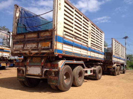 ขายรถบรรทุกมือสอง แม่ลูก กระบะเหล็กดั้มพ์ ISUZU DECA 320 สนใจติดต่อ 081-9832626 เฮียโชค
