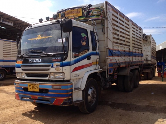 ขายรถบรรทุกมือสอง แม่ลูก กระบะเหล็กดั้มพ์ ISUZU DECA 320 สนใจติดต่อ 081-9832626 เฮียโชค