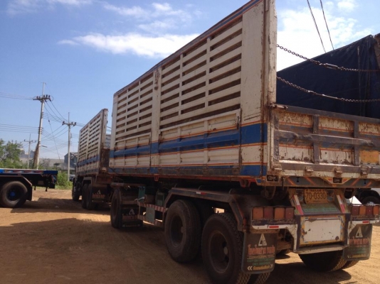 ขายรถบรรทุกมือสอง แม่ลูก กระบะเหล็กดั้มพ์ ISUZU DECA 320 สนใจติดต่อ 081-9832626 เฮียโชค