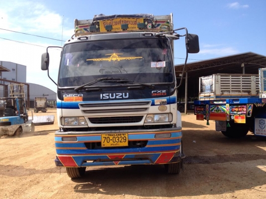 ขายรถบรรทุกมือสอง แม่ลูก กระบะเหล็กดั้มพ์ ISUZU DECA 320 สนใจติดต่อ 081-9832626 เฮียโชค