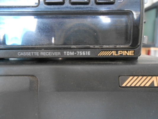 เทป ALPINE 7561 E+กล่อง CD S620 เทป ALPINE 7561 E+กล่อง CD S620