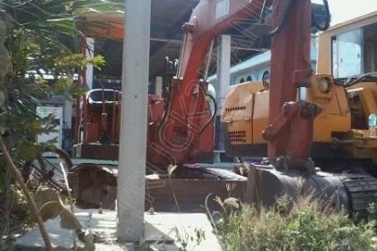 รถแบคโฮ ยี่ห้อ IHI