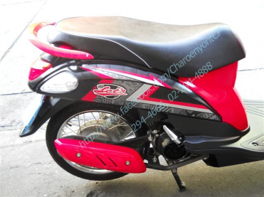 NEW SUZUKI Lets ECO Design ปี 2013 ซูซูกิ เล็ทส์ ออโตเมติก อีโค่ สุดอัจฉริยะ