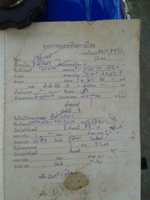 ขายCG125 มีทะเบียน