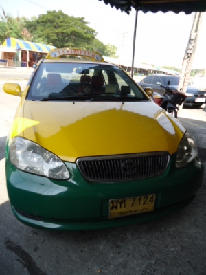 ขายรถTAXI ปลดประจำการพร้อมทะเบียนโอน ติดแก๊ส CNG แล้ว ฟิตเครื่องใหม่