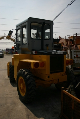 ขาย รถตักเล็ก MITSUBISHI WS3 เก่านอก สวยกิ๊กๆ 480,000 TEL : 087-0339334 (อ็อฟ)