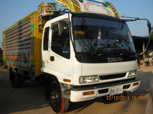 ขายรถบรรทุกหกล้อดั้มเกษตรอีซูซูเดก้า FRR32 ปี52 เครื่อง 210 แรงม้า 6HH1 รถประกอบ