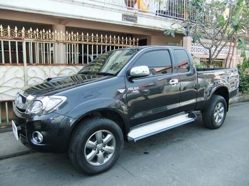Toyota vigo 2.5E prerunner opencab ปี 2011 สีดำ