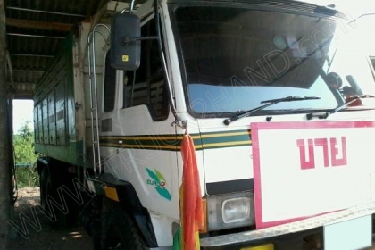 รถบรรทุก 10 ล้อดั๊มพ์ ยี่ห้อ MITSUBISHI รุ่น FN527