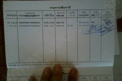 รถบรรทุกพ่วงแม่ลูก แม่-ลูก ยี่ห้อ NISSAN