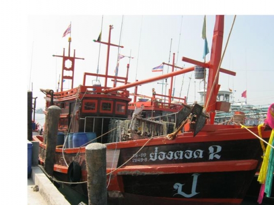 ขายเรือประมงสองลำพร้อมอุกรณ์ลอบปู