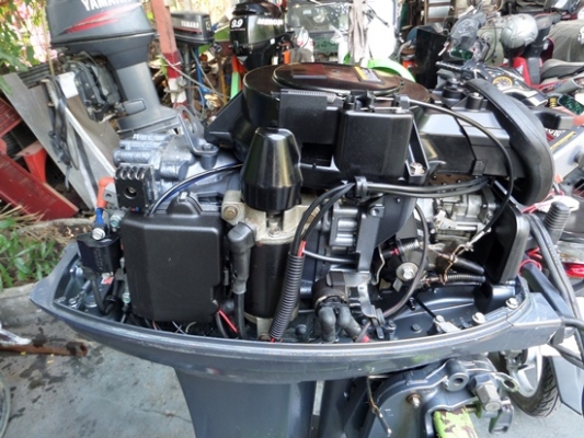 เครื่องเรือ YAMAHA 40 แรง 2 จังหวะ  CV  นำเข้าจากญี่ปุ่น