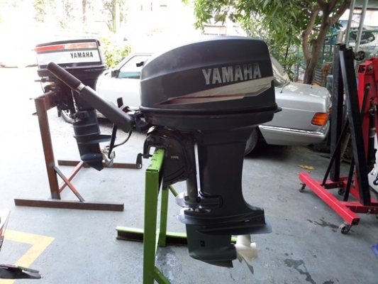 เครื่องเรือ YAMAHA 40 แรง 2 จังหวะ  CV  นำเข้าจากญี่ปุ่น