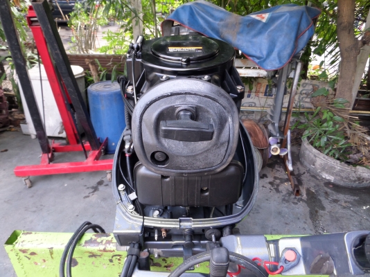 เครื่องเรือ YAMAHA 40 แรง 2 จังหวะ  CV  นำเข้าจากญี่ปุ่น