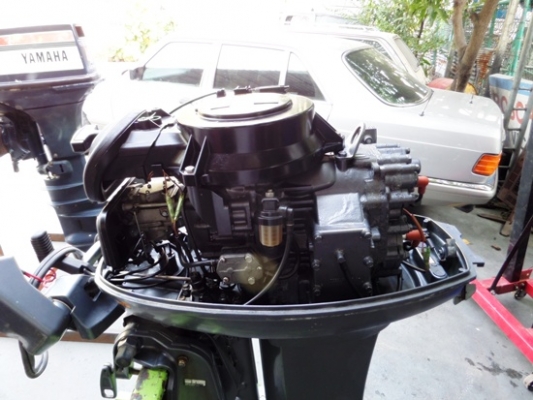 เครื่องเรือ YAMAHA 40 แรง 2 จังหวะ  CV  นำเข้าจากญี่ปุ่น