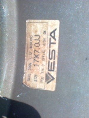 ขายแม๊กพร้อมยาง (เก่านอก)