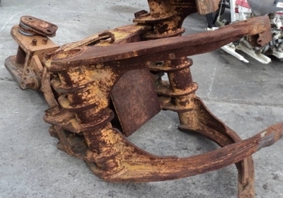 ขายงาคีบไม้ สำหรับรถขุด แบคโฮ แบบหมุนได้ มือสองเก่าญี่ปุ่น ราคา 85,000 บาท